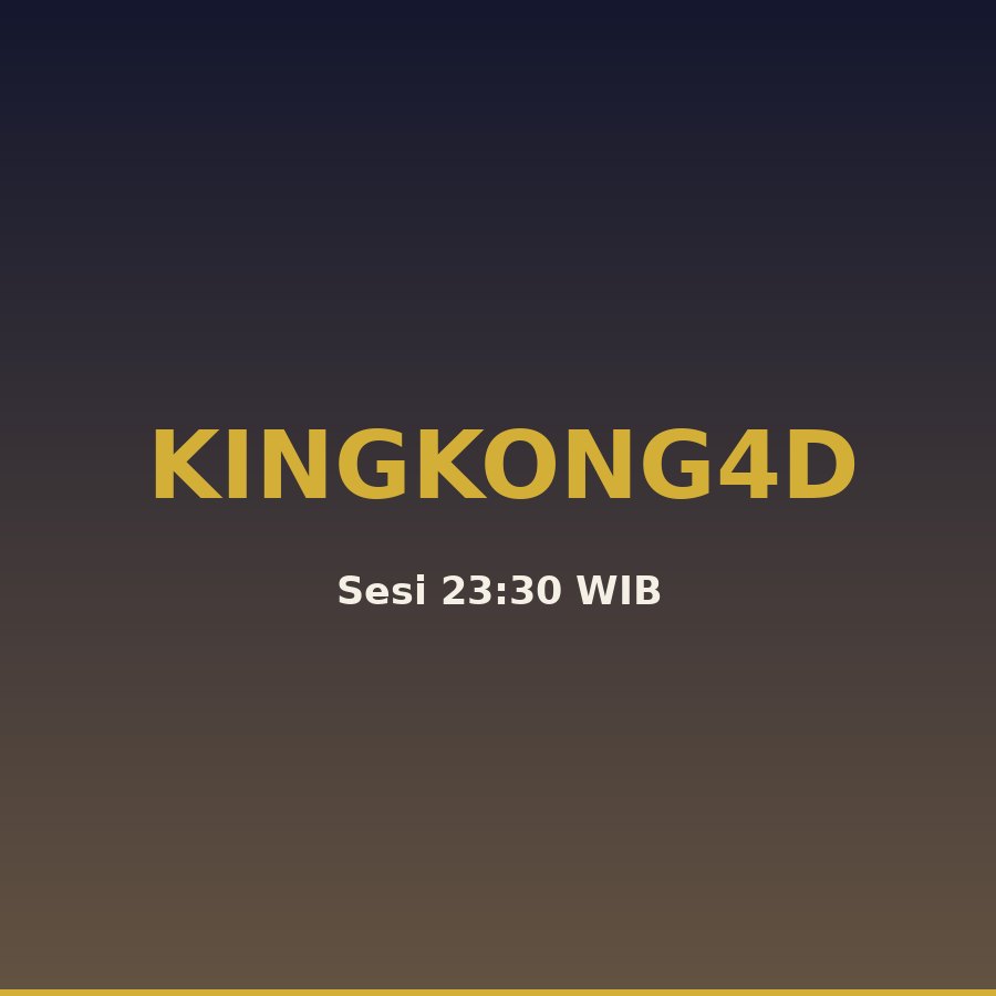 Paito Kingkong Data Kingkong4D 3 Oktober 2026 Prediksi (96013)